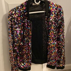 Sequin jacket